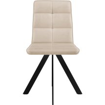 Стул DikLine 230 поворотный B03 BEIGE, ножки черные