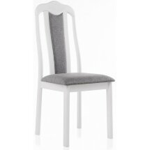 Стул деревянный Мебель Малайзии Aron Soft white / light grey