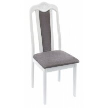 Стул деревянный Мебель Малайзии Aron Soft white / light grey