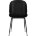 Стул пластиковый Stool Group Beetle черный ножки металл черный 