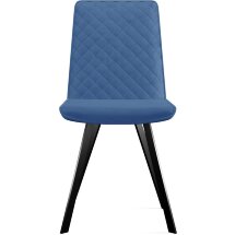 Стул DikLine 202 B8 BLUE, ножки черные