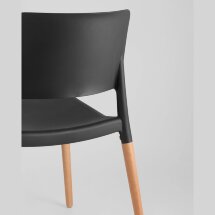 Стул Stool Group BISTRO черный, массив бука, матовый пластик