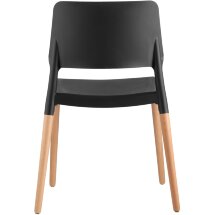 Стул Stool Group BISTRO черный, массив бука, матовый пластик