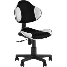 Стул офисный Stool Group QZY черно-белый