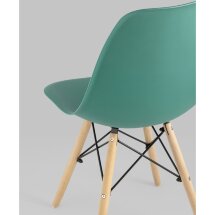 Стул Eames Style DSW серо-зеленый