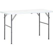Стол складной чемодан пластиковый Stool Group Кейт 120, стальной каркас, полиэтилен высокой плотности (HDPE)
