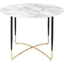 Стол Stool Group обеденный Даймакс 110*110 белый мрамор