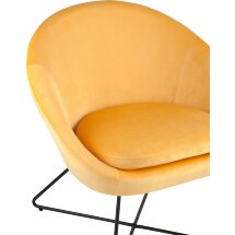 Кресло Колумбия оранжевое