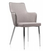 Стул на металлокаркасе Benza beige fabric