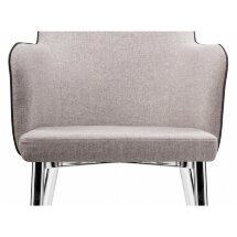 Стул на металлокаркасе Benza beige fabric