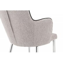 Стул на металлокаркасе Benza beige fabric