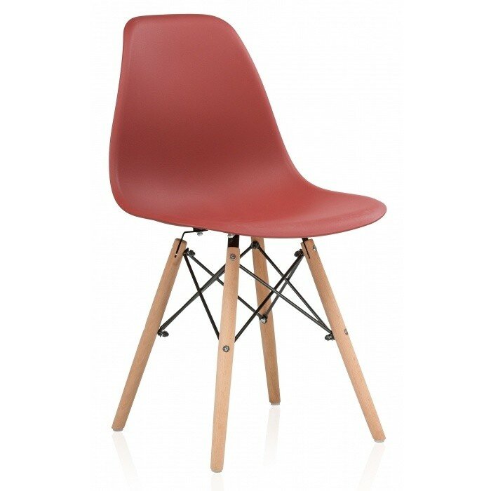 Пластиковый стул Eames PC-015 bordeaux Пластиковый стул Eames PC-015 bordeaux