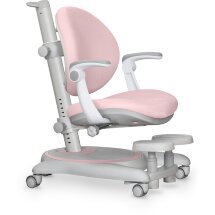 Детское кресло Mealux Ortoback Plus Pink  арт. Y-508 KP Plus  - обивка розовая однотонная  две коробки