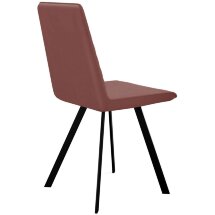 Стул DikLine 202 В36 PINK, ножки черные