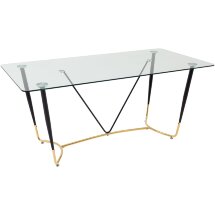 Стол Stool Group обеденный Даймакс 180*90 прозрачный
