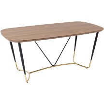 Стол Stool Group обеденный Даймакс 180*90 темное дерево