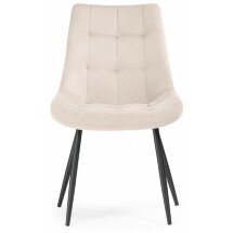Стул на металлокаркасе Sidra beige / black
