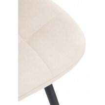 Стул на металлокаркасе Sidra beige / black