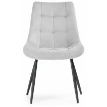 Стул на металлокаркасе Sidra gray / black