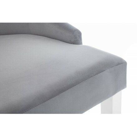 Стул деревянный Elegance white / grey 