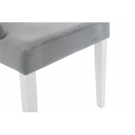 Стул деревянный Elegance white / grey 