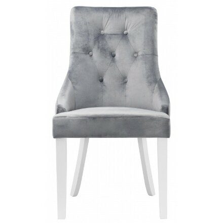 Стул деревянный Elegance white / grey 