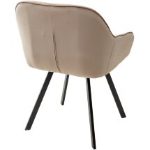 Стул GALE BLUVEL-40 BEIGE поворот.360 град., велюр М-City