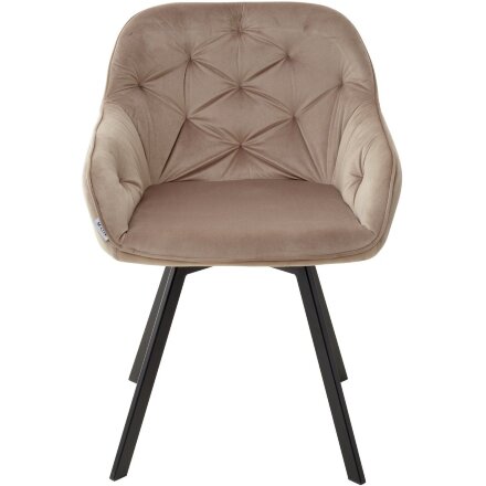 Стул GALE BLUVEL-40 BEIGE поворот.360 град., велюр М-City 