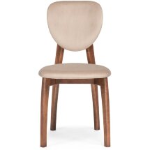 Стул деревянный Вакимо tenerife beige / миланский орех