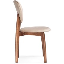 Стул деревянный Вакимо tenerife beige / миланский орех