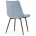 Стул на металлокаркасе Sidra light blue / black 