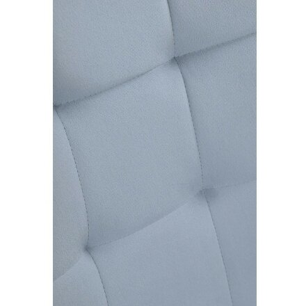 Стул на металлокаркасе Sidra light blue / black 