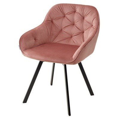 Стул GALE BLUVEL-52 PINK поворот.360 град., велюр М-City 