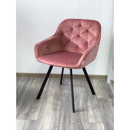 Стул GALE BLUVEL-52 PINK поворот.360 град., велюр М-City 