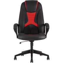 Кресло игровое TopChairs ST-CYBER 8 черный/красный