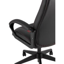 Кресло игровое TopChairs ST-CYBER 8 черный/красный