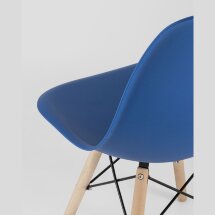 Стул Eames Style DSW синий x4