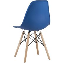 Стул Eames Style DSW синий x4