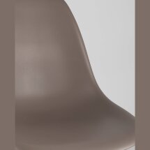 Стул Stool Group DSW темно-серый, литой полипропилен, стальной каркас, массив бука