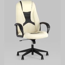 Кресло игровое TopChairs ST-CYBER 8 белый/черный
