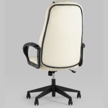Кресло игровое TopChairs ST-CYBER 8 белый/черный