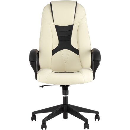 Кресло игровое TopChairs ST-CYBER 8 белый/черный 