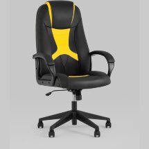 Кресло игровое TopChairs ST-CYBER 8 черный/желтый