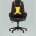 Кресло игровое TopChairs ST-CYBER 8 черный/желтый 
