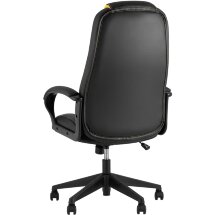 Кресло игровое TopChairs ST-CYBER 8 черный/желтый
