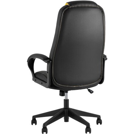 Кресло игровое TopChairs ST-CYBER 8 черный/желтый 