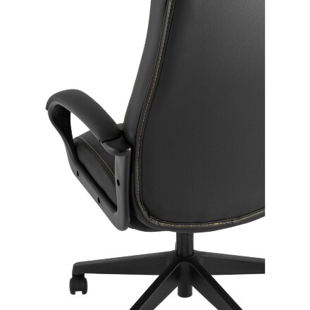 Кресло игровое TopChairs ST-CYBER 8 черный/желтый 