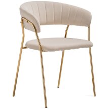 Стул Мебель Китая Kamelia 1 beige / gold