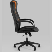 Кресло игровое TopChairs ST-CYBER 8 черный/оранжевый