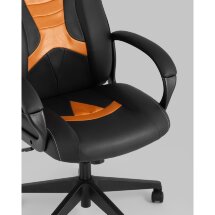 Кресло игровое TopChairs ST-CYBER 8 черный/оранжевый